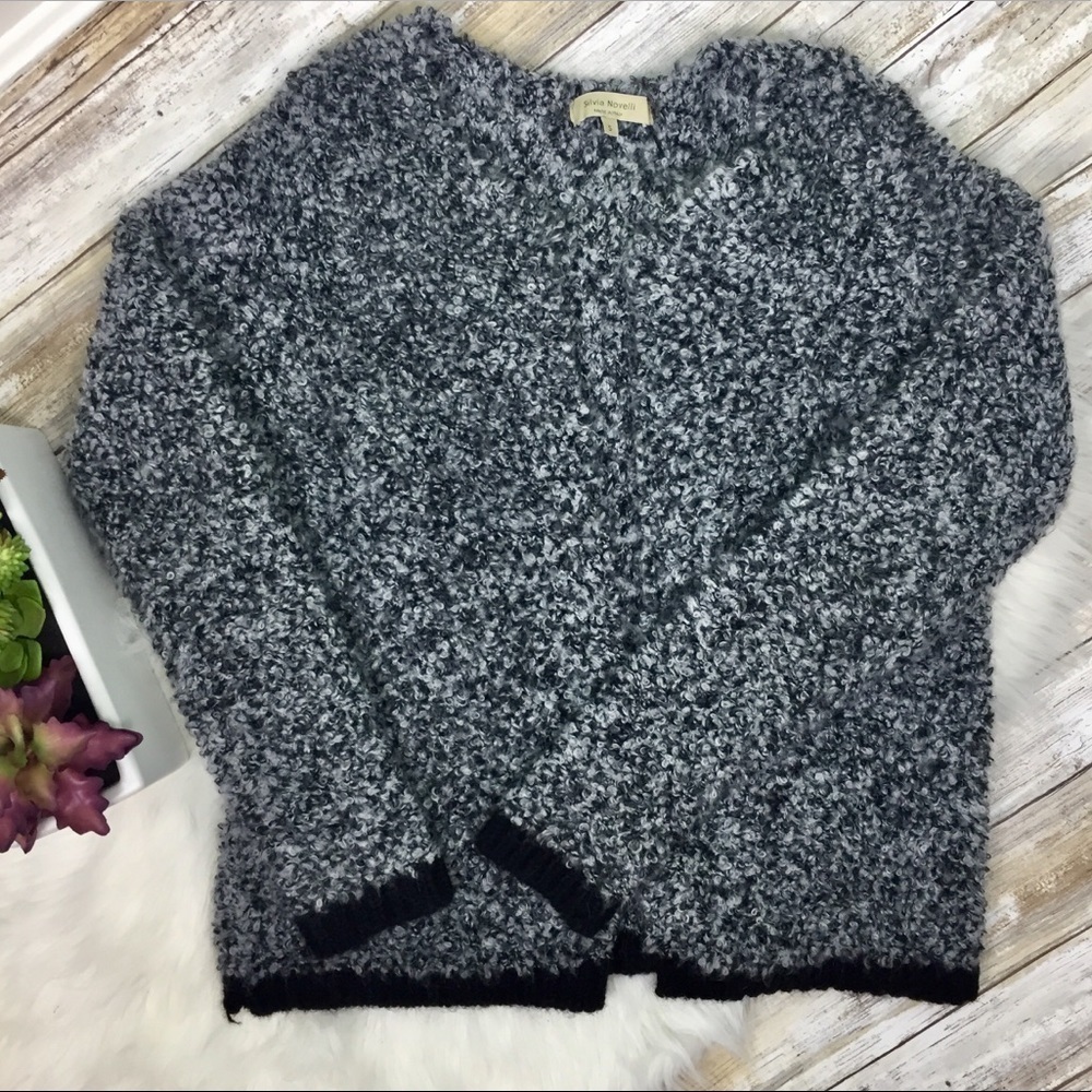 Silvia Novelli Oversized Cardigan made in Italy